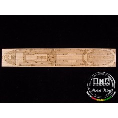 1/350 Antarctica Observation Ship Soya (1st) Wooden Deck for Hasegawa kit #40080
