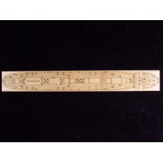 1/350 Japanese Transporter Nippon Maru Wooden Deck for Aoshima kit #043134