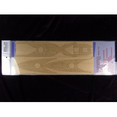 1/350 HMS Tiger Battle Cruiser 1914 Wooden Deck for Combrig kit 3534FH,3534WL