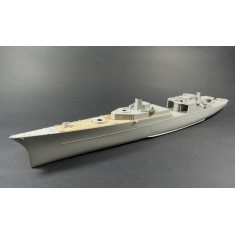 1/350 USS Indianapolis CA-35 1945 Wooden Deck (Blue Deck) for Trumpeter kit #05326