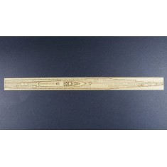 1/350 Japanese Navy Submarine I-27 Wooden Deck for AFV Club SE73514 kit