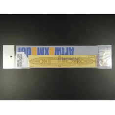 1/350 Imperial Chinese Peiyang Fleet 'Chin Yuen' Wooden Deck for Bronco NB5018 kit
