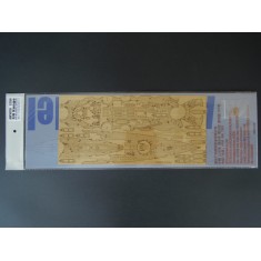 1/350 IJN Kongo Wooden Deck for Aoshima kit #041178 (Improved Version)