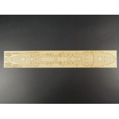 1/350 Russian Navy Tsesarevich Battleship 1917 Wooden Deck set for Trumpeter 05337 kit