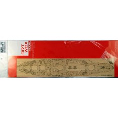 1/350 USS Texas BB-35 Wooden Deck Set for Trumpeter kit #05340