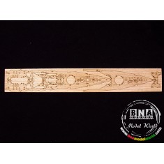 1/700 IJN Nagato Full Hull Wooden Deck for Fujimi kit #421513