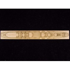 1/700 USS New Orleans CA-32 1942 Wooden Deck (Natural) for Trumpeter kit #05742