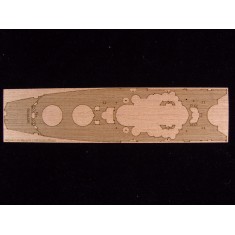 1/700 Japanese Battle Ship Musashi Wooden Deck for Fujimi kit #421407