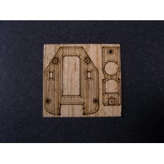 1/700 German Zerstorer Z-28 Wooden Deck for Trumpeter kit #05790