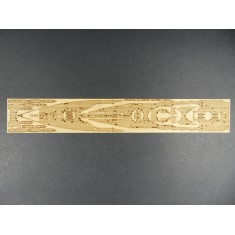 1/700 IJN Nagato 1944 Leyte Gulf Wooden Deck for Aoshima kit #004777