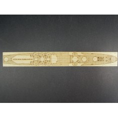 1/700 USS San Francisco CA-38 1942 Wooden Deck set for Trumpeter #05746 kit