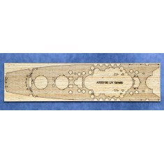 1/700 Japanese Navy Battleship Yamato Wooden Deck Set for Fujimi kit #460000