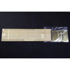 1/700 Imperial Japanese Naval Aircraft Carrier Kaga Wooden Deck Set w/PE for Fujimi 430300