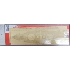 1/200 Japanese Battleship Mikasa 1905 Wooden Deck for Merit International kit #62004
