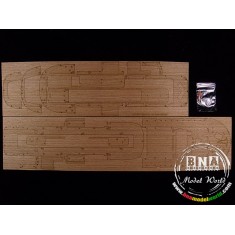 1/271 Robert E. Lee Steamboat Wooden Deck for Revell kit #85-0328