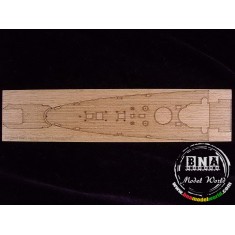 1/400 Regia Nave Pola Heavy Cruiser Ship Wooden Deck for Tauro Model Art #202n