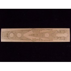 1/600 HMS Repulse Wooden Deck for Airfix kit #A06206
