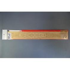1/570 DKM Tirpitz Wooden Deck Set with Photoetch for Revell #5042 kit