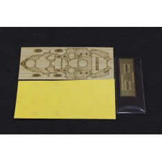 Egg Ship Chibi-Maru Hyuga Wooden Deck w/Masking Sheet & PE for Fujimi kit #421940