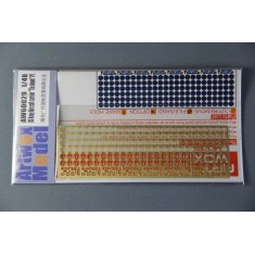 1/48 US Navy Aircraft Carrier "Tie Down" Detail-up Set (1 Photo-Etched sheet)