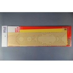 1/350 IJN Yamato Wooden Deck w/Masking Sheet & Photoetch for Tamiya #78014/78030 kit