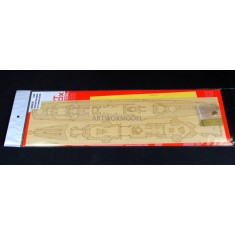 1/350 German Heavy Cruiser Blucher Wooden Deck w/Masking Sheet & PE for Trumpeter #05346