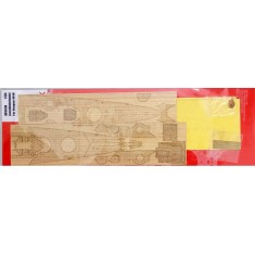 1/350 German Battleship Scharnhorst 1943 Wooden Deck w/Masking Sheet & PE for Dragon #1040