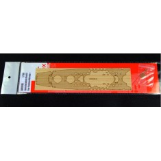 1/700 Japanese Navy Battleship Kii Next 003 Wooden Deck for Fujimi kit #460031