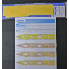 1/350 PLA Navy Type 054A FFG Deck Masking Sheet for Trumpeter kit #04543