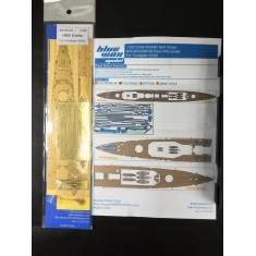 1/350 HMS Exeter Wooden Deck w/Masking Sheet & Planking Mask PE  for Trumpeter kit #05350