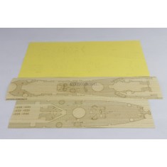 1/350 USS Missouri Wooden Deck, Masking, Planking Masking PE for VeryFire kit #350909