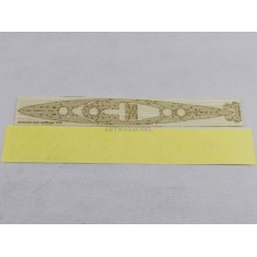 1/700 SMS Derfflinger 1916 Wooden Deck, Masking, Planking Masking PE for Snowman #SP7034