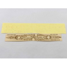 1/700 HMS Invincible 1914 Masks & Wooden Deck for Flyhawk FH1311