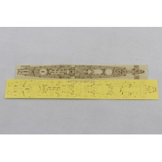 1/700 Admiral Scheer 1940 Wooden Deck and Masking for Flyhawk FH1168