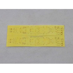 1/2000 German Battleship Scharnhorst 1940 Deck Masking Sheet for Flyhawk FH9003