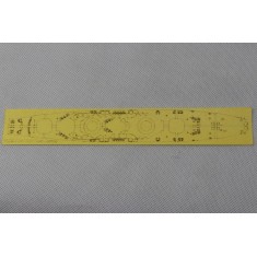 1/1200 USS New Jersey BB-62 1945 Deck Masking for Revell 05183