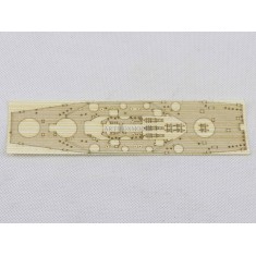 1/700 USS South Dakota BB-57 1944 Wooden Deck for VEE Hobby kit #V57005