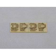 1/700 German Zerstorer Z-43 1944 Wooden Deck for Trumpeter 05789