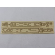 1/700 RMS Olympic Wooden Deck for Hobby Boss 83421