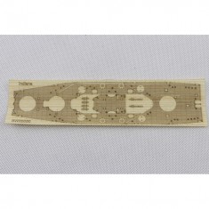 1/700 USS Indiana BB-58 1944 Wooden Deck For VEE Hobby 57006