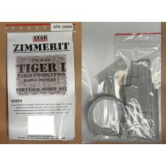 1/35 Tiger I Early Waffle Zimmerit pattern #1 for Dragon kit