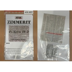 1/48 Pz.Kpfw .IV J Zimmerit for Tamiya kit