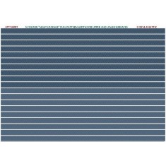 Decals for 1/144 Upper & Lower Surfaces 5 Colour "Night Lozenge" Full Pattern Width