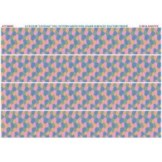 Decals for 1/28 Lower Surfaces 4 Colour "Lozenge" Full Pattern Width (Factory Fresh)