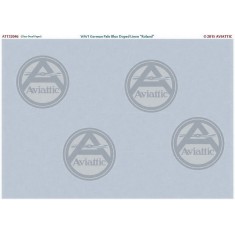 Decals for 1/32 WWi German Pale Blue Doped Linen "Roland" (Clear Decal Paper)