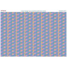 1/32 Lower Surface 5 Colour "Lozenge" Narrow Joined Bolts Decals