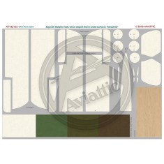 1/32 (Clear Decal) Sopwith Dolphin Cdl Bleached Undersurfaces for Wingnut Wings