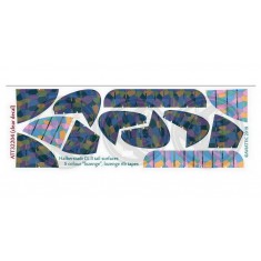 1/32 (Clear Decal) Halberstadt Cl.ii Tail Surfaces 5 Colour Lozenge w/Lozenge Rib Tapes