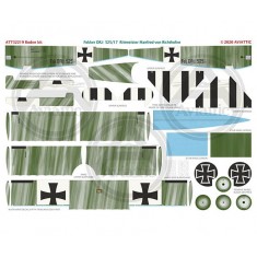 1/32 Fokker Dr.i 525/17 Rittmeister Manfred Von Richthofen Decals for Roden