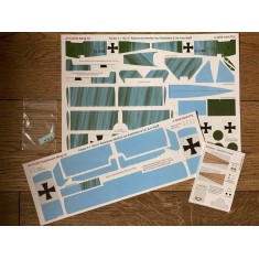 1/32 Fokker F.i 102/17 Rittmeister Manfred Von Richthofen & Ltn. Kurt Wolff Decals (Meng)